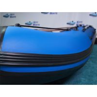 Лодка моторная килевая Kitt Boats 430 НДНД синий-черный